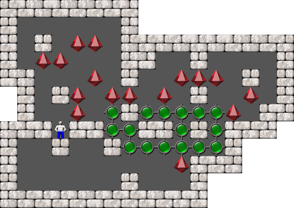 Сокобан Thinking Rabbit Arranged уровень 293